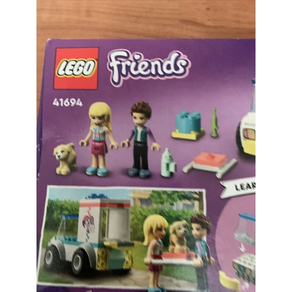 Lego Friends Pet Clinic Ambulance Building Set 54 Pc Puzzle for Ages 4+